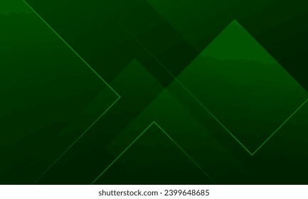 Abstract dark green modern background design. Vector illustration