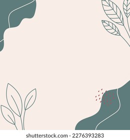 abstract dark green vector background illustration