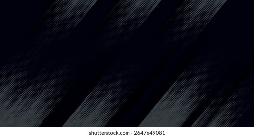 Abstract dark grey and black background with cut layered 3d design and space for text