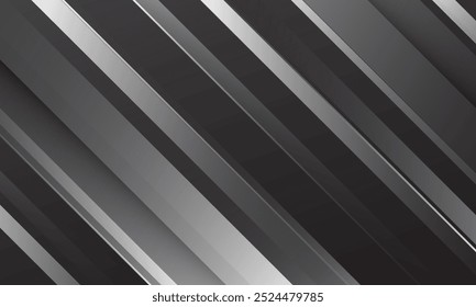 Abstractas fondo geométrico gris oscuro. Vector Eps10