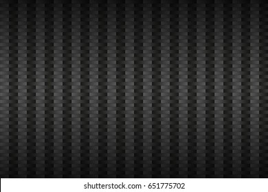 Abstract dark grey metallic background, technology template, carbon apperance, vector illustration