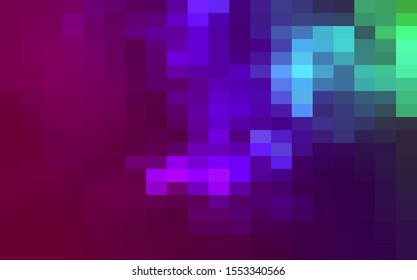 Abstract Dark Grid Mosaic Background, Modern abstract illustration with triangles. Creative Design Polygonal Template mosaic with squares.