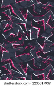 Abstract Dark Grunge Texture Background with retro lines, Illustration, Vector Background 