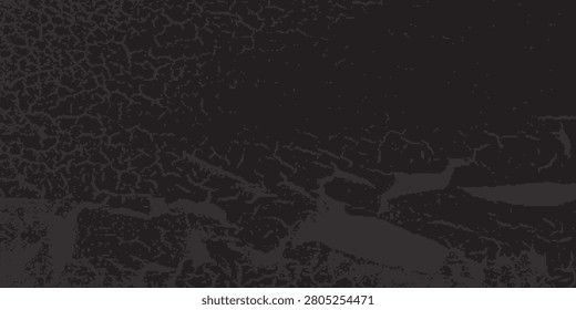 Abstract Dark Grunge Texture Background with Distressed Black Surface
