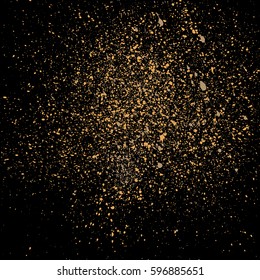 Abstract dark grunge texture for your design. Vector illustration with a rough background.