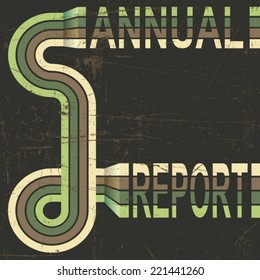 Abstract dark grunge vector background or texture with interchangeable colors and shapes