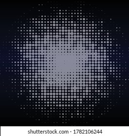 Abstract dark halftone background design,title background