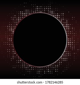 Abstract dark halftone background design.title or label background