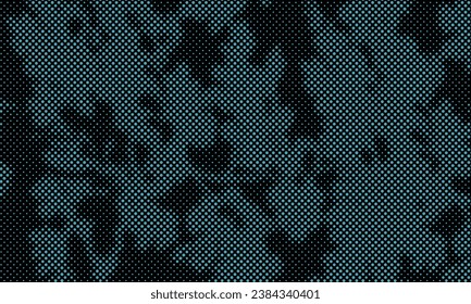 Abstract Dark Halftone Dotted Retro Paper Print Texture Vector Wallpaper Backdrop