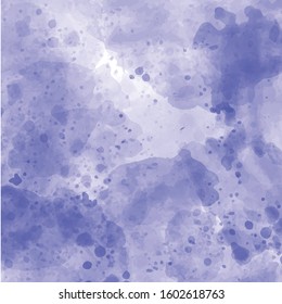 Abstract dark light blue watercolor background