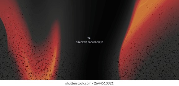  Abstract dark and light gradient background with smooth flowing curves and glowing light effect trendy modern grainy texture 