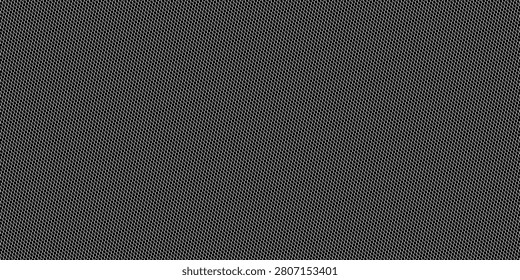 Abstract Dark Metallic Mesh Texture Pattern with Carbon Fiber Surface Vector Design