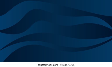 Abstract dark navy blue color gradient, wallpaper backdrop, and banner website template background. Modern and creative landscape background vector file.