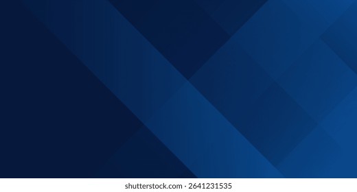 Abstract dark navy blue silver abstract pattern background. Geometric shape. Line triangle angle fold polygon diamond 3D modern