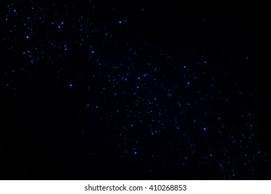 abstract dark night sky with stars