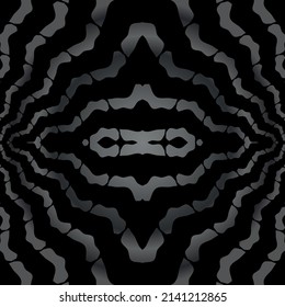 abstraktes dunkles optisches Illusionsmuster auf Vektorgrafik
