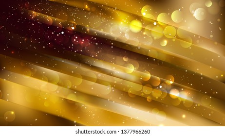 Abstract Dark Orange Blur Lights Background Vector