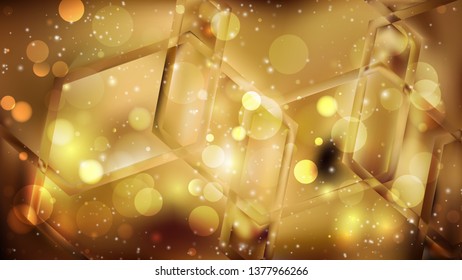 Abstract Dark Orange Blur Lights Background Design