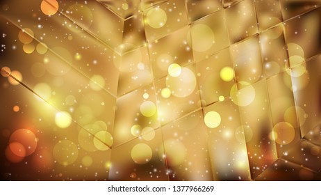 Abstract Dark Orange Blurred Bokeh Background Vector