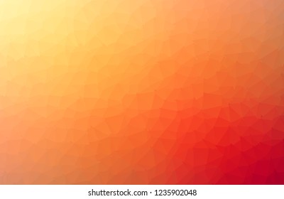 Abstract dark Orange Geometric Polygonal background molecule and communication. Connected lines with dots. Concept of the science, chemistry, biology, medicine, technology.