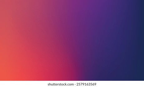 Abstract dark orange purple pink gradient desktop wallpaper vector. Gradient orange purple Digital technology background. Abstract orange pink gradient minimal desktop wallpaper background vector