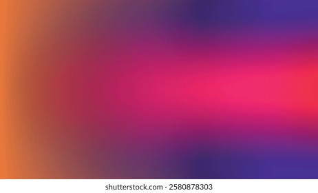 Abstract dark orange purple pink gradient desktop wallpaper vector. Gradient orange purple Digital technology background. Abstract orange pink gradient minimal desktop wallpaper background vector