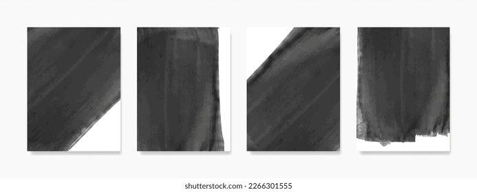 Abstract dark painted wall art. Versatile artistic wall decor for framed prints, canvas artwork, canvas prints, posters, home decor, covers, and wallpaper.