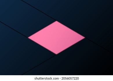 Abstract dark paper background in material style, vector template, envelope