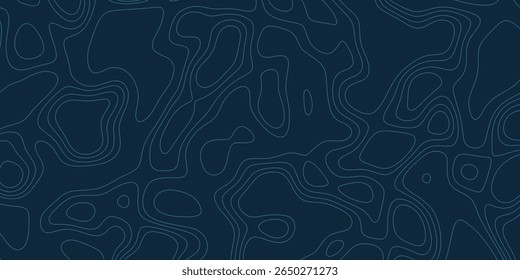 Abstract dark pattern featuring smooth curves that resemble a topographic map design