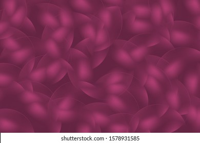 Abstract dark pink background from balls or circles similar to flickering lights in defocus.