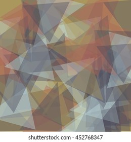 Abstract dark polygon background for vector illustration design