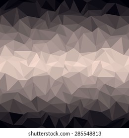 Abstract dark polygonal background