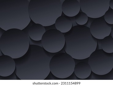 Resumen de textura de fondo de prima oscura con círculo de papel para cubierta o afiche
