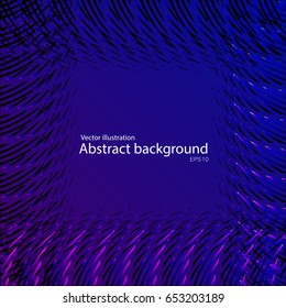 Abstract dark purple background with bokeh circles. ?ard. Vector EPS 10 illustration.