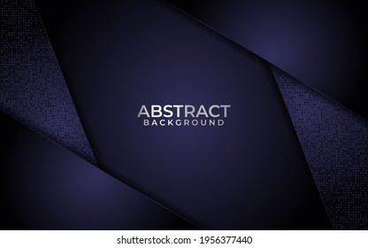 Abstract Dark Purple Background with Textured Design. Modern Background Illustration.