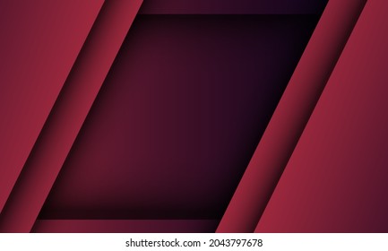 Abstract dark purple background vector overlap layer on dark space for background design. Illustration Vector design digital technology concept.