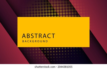 Resumen de la capa superpuesta del vector de fondo púrpura oscuro en el espacio oscuro para el diseño de fondo. Concepto de tecnología digital de diseño de vectores de ilustración.