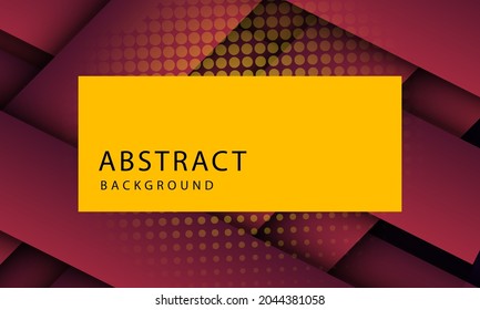 Abstract dark purple background vector overlap layer on dark space for background design. Illustration Vector design digital technology concept.