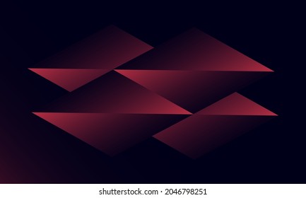 Abstract dark purple background vector overlap layer on dark space for background design. Exclusive wallpaper design for poster, brochure, presentation, website etc.