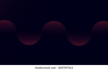 Abstract dark purple background vector overlap layer on dark space for background design. Exclusive wallpaper design for poster, brochure, presentation, website etc.