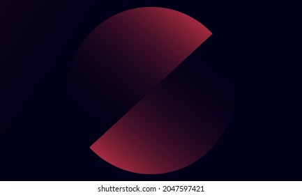 Abstract dark purple background vector overlap layer on dark space for background design. Exclusive wallpaper design for poster, brochure, presentation, website etc.