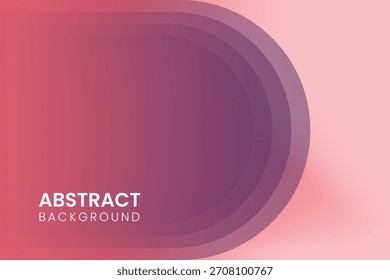 Abstrakter dunkelvioletter, fließender, kreisförmiger Designhintergrund. Stil des geometrischen Effekts. moderner Hintergrund. minimaler futuristischer Hintergrund. Visitenkarten, Banner. Vektorgrafik