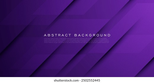 Abstrakte dunkle violette Farbverlauf Hintergrund futuristische Grafik. Farbiger Hintergrund mit Schatten. Abstraktes Hintergrundtexturdesign, sportliches Poster, Bannerhintergrund. EPS10-Vektor