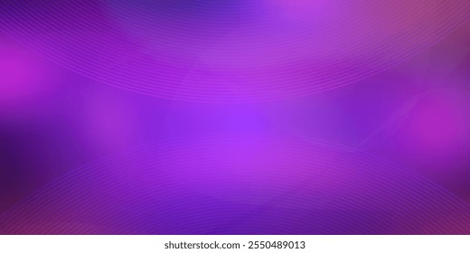 Fundo de gradiente roxo escuro abstrato com padrão de linha de círculo, adequado para cartões de visita, convites de eventos, prêmios de negócios e cartazes de música.