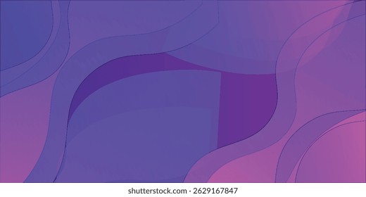 Abstractas fondo geométrico líquido de onda de gradiente púrpura oscuro moderno con color de gradiente de estilo fluido. Conveniente para el Anuncio, el volante, y el etc. Vector Eps10