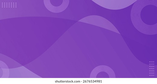 Fundo geométrico líquido abstrato de onda de gradiente roxo escuro moderno com cor de gradiente de estilo fluido. Adequado para banner, folheto, e etc. Vetor Eps10