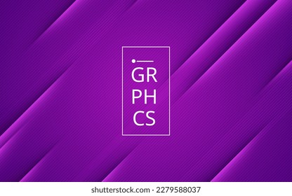 abstract dark purple with light line gradients color simple and cool design wallpaper background. eps10 vector
