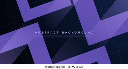 Abstract dark purple overlap triangle background. Simple and trendy pattern arrow background. Eps10 vector