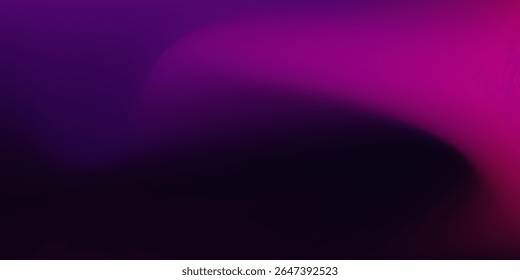 Abstract dark purple pink blue color gradient background blurred neon color flow simple art