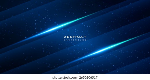 Abstrakter dunkelvioletter Galaxiehintergrund, Lichteffekt, Himmel voller Sterne, Banner, Vorlage, Abdeckung, Tapete, Vektorgrafik